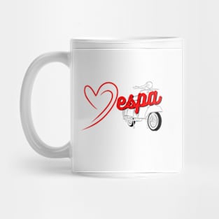 Love Vespa Mug